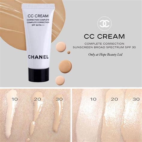 krem cc chanel odcienie|CC Cream .